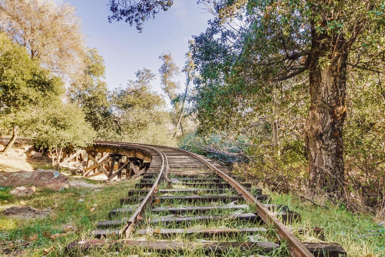 Hot Tub Disney Train Track In Julian Amazing Views Экстерьер фото